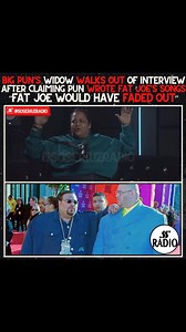 Big Pun’s widow, Liza Rios, exits interview after claiming that Big Pun wrote Fat Joe’s songs 😯 Do y’all believe Pun was writing his raps 🤔⬇️ #fatjoe #bigpun #terrorsquad #exploremore | soseriuzradio