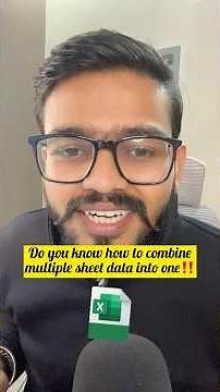 How to combine multiple data in Excel | Excel Amazing Trick #excel #exceltips #shorts