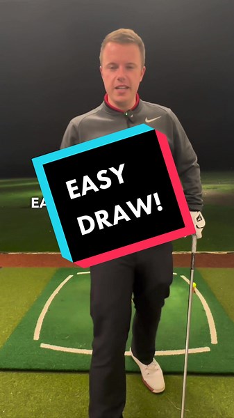 Easy Golf Draw Tips for Hitting Draws | Golf TikTok