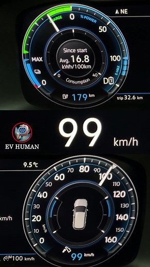 VW e-Golf 2017 Acceleration 0-100 km/h