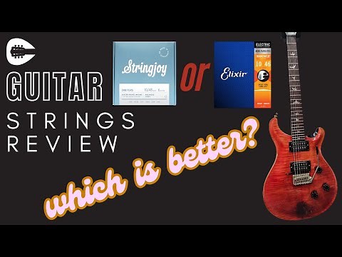 Elixir vs. Stringjoy Guitar Strings - 3-Week Review & Play Test 🎸