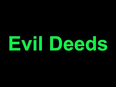 Eminem - Evil Deeds (Lyrics)