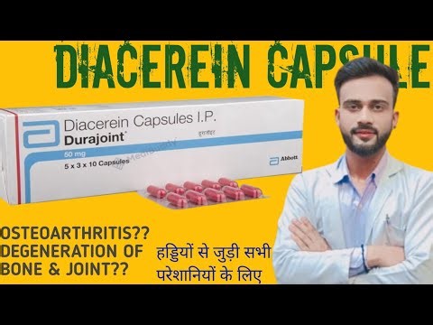Diacerein capsule ( in hindi ) uses | Diacerein capsule ip 50 mg | Dau Baba Medicos 