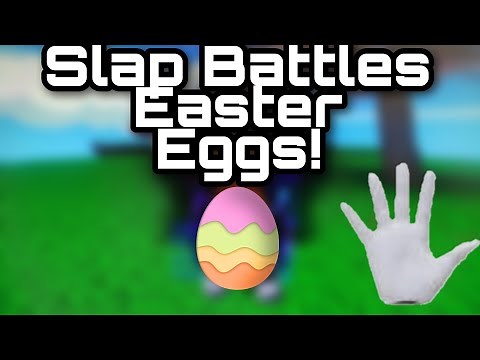 Easter Eggs In Slap Battles (Roblox)
