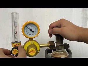 Safe and Easy CO2 Welding Regulator Installation Guide #welder