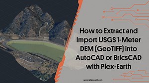 Need to bring high-resolution USGS elevation data into your CAD project? This tutorial shows how to extract a 1-meter DEM (GeoTIFF) from USGS and import it into AutoCAD or BricsCAD using Plex-Earth—perfect for terrain modeling, grading, and civil design. Download USGS 1m resolution DEM here: https://apps.nationalmap.gov/downloader/ See it in action in the video or watch it on YouTube: https://youtu.be/49bGSBxRM_E Check out the full tutorial on our Support page here: https://support.plexearth.com