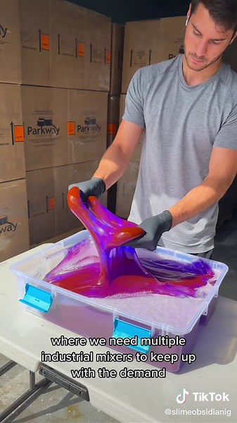 Slime Obsidian on TikTok