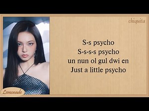 BABYMONSTER PSYCHO Easy Lyrics