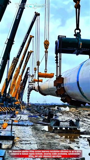 Innovative Pipeline Lifting System Technology : Best Stable Load Positioning