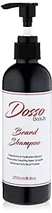 Amazon.com : Dosso Beauty Organic Beard Shampoo for Cleansing Facial Hair, 8.8oz, Removes Dirt, Dead Skin, Cleansing, Hydration, Refreshing, Suitable For Regular Use, All lengths and styles, Relief from Itching : Beauty & Personal Care
