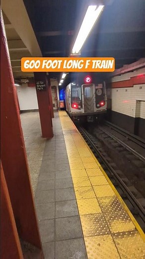 R160 NYC Subway Cars on F Train