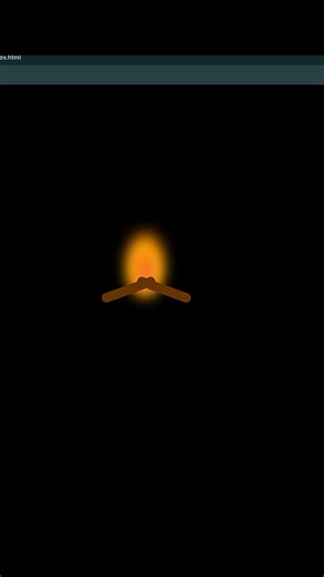 🔥 I Made FIRE Using Just HTML & CSS! 😲 | No JavaScript Needed