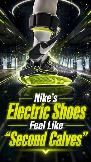 Powered Shoes Are Real! Nike’s Electric Walking Tech