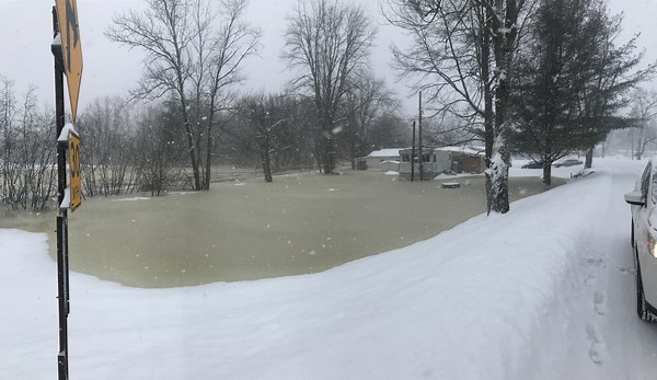 Fish Creek in Sylvan Beach seems to have crested