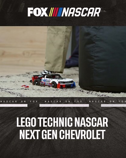 NASCAR's LEGO Collaboration: Kyle Larson, Purin Ezaki, and Technic Chevy Set