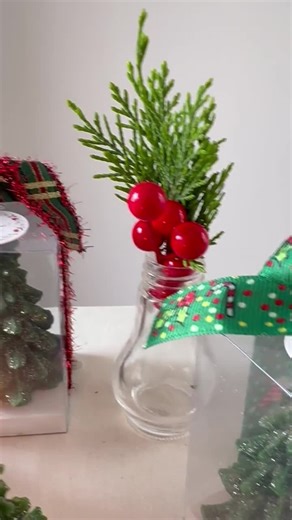 Personalized Christmas Tree Candle With Gift Box Ribbon Options and Holiday Decoration, Sparkling Pine Tree Candle for Festive, - Etsy