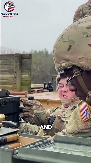 Marine Corps M2 .50-cal Machine Gun – The Legendary “Ma Deuce” 💥 #Shorts