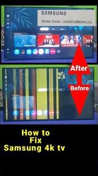 SAMSUNG 43" SMART TV REPAIR AT HOME | UA43CUE60 MODEL TV| #tv#samsung