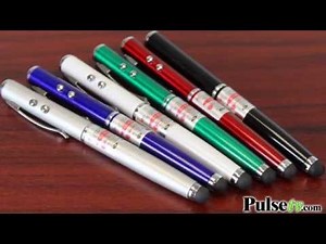 Laser Pointer and LED Light Stylus Pen 2pk