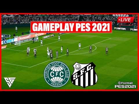 CORITIBA X SANTOS AO VIVO COM IMAGENS - JOGO DE HOJE - ASSISTA AGORA! AO VIVO NO PES 21