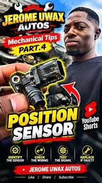 How to service Crankshaft positions Sensor #MechanicalTips #crankshaftsensor #MechanicLife #shorts