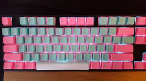 10K views · 42 reactions | Miami overkill! Our MasterKeys Pro L rocking a Miami keycap set with two Miami LED lighting modes. | Cooler Master | Facebook