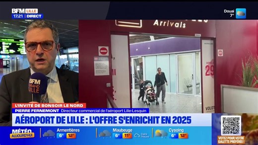 Aéroport Lille-Lesquin: 2024, une année plutôt stable en termes de trafic