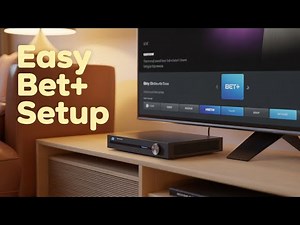 How to Activate the BET+ App on Smart Blu-ray Player - simple way