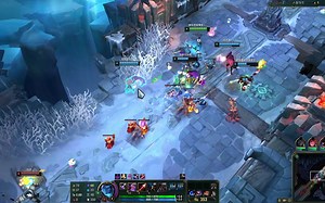 英雄联盟大乱斗 对面4个大肉（大虫子，蛮王，蛤蟆，狗头）是想肉死我们吗