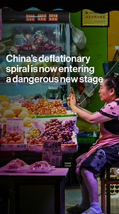 While the rest of the world is worried about rising costs, China has been grappling with falling prices instead. Here's why China’s deflationary spiral is now entering a dangerous new stage. https://trib.al/ieZUsD8 | Bloomberg Asia