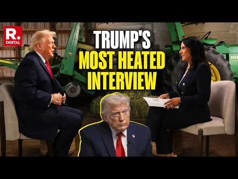 Trump Walks Out Of Interview, Calls Press Crooked After Hit With Questions On War & Rigged Elections