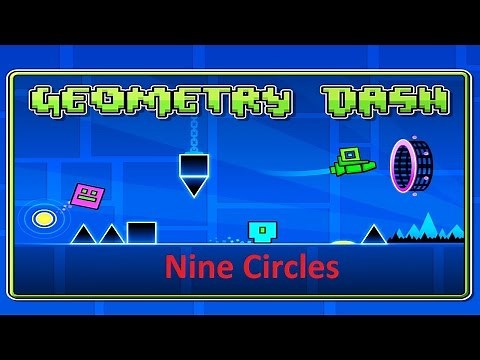 Geometry Dash Nine Circles -1 hour loop -