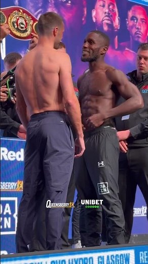 Josh Taylor & Ekow Essuman trade their final exchanges before a fiery clash 🔥