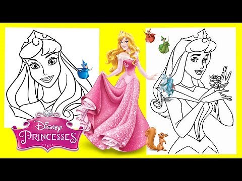 Disney Princess Aurora Coloring Pages - Activity for kids