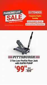 Parking Lot Sale - EXTENDED! Shop huge deals on top tools. Whatever you do, do it for less at Harbor Freight. | Harbor Freight