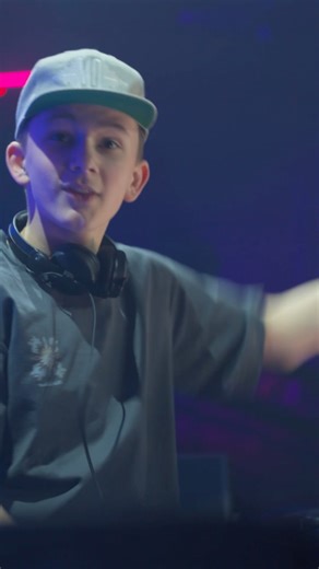 Only 13 years old: young prodigy @Digital Madness! 🤩 #hardstyle #eternal #dj
