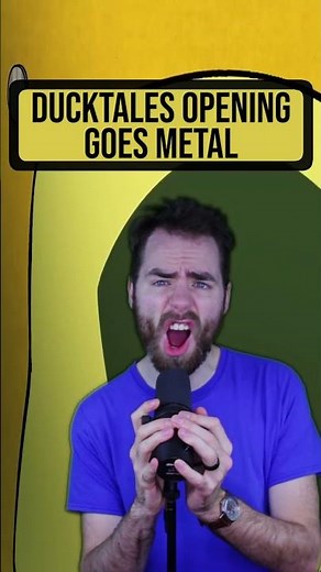 DuckTales - Opening Theme song Metal Guitar Cover by Thibault Triat