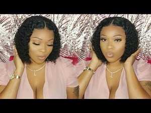 Curly Bob Tutorial | Natural Everyday Curly Wig For Beginners