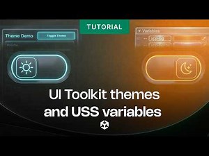 UI Toolkit: Themes and USS variables