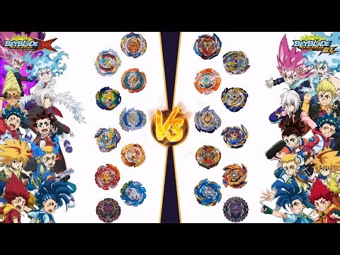【Beyblade Burst DB & BU VS Beyblade Burst Superking】 10 man battle ベイブレードバースト 베이블레이드 버스트