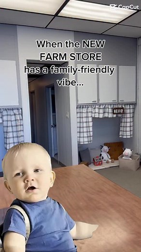 We have 2 little shopper zones at the NEW Nor Cal FARM STORE! 1st zone is the mini market cubby. In this area we will have empty products, a shopping cart, and a self check out for pretend play! The 2nd zone is a peaceful play zone with wooden vintage blocks, wooden toys, and farm books (plus pillows and stuffed animal cows to snuggle with). We hope these two zones help our families relax, roam our merchandise room, and shop without having to beg your kids to go restock! Now… it will be somethin