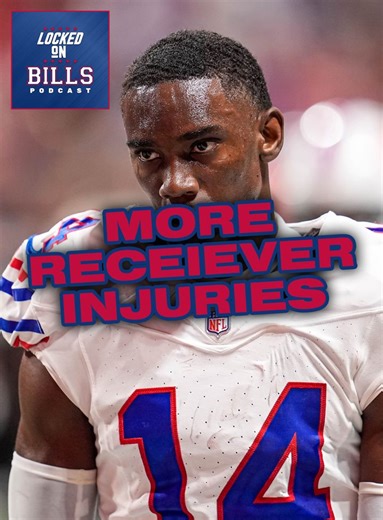 Bills receiver injuries keep PILING up 😳 #buffalobills #bills #nfl