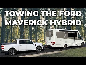 Towing the Ford Maverick Hybrid with a Leisure Travel Vans Unity | Sprinter