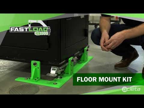 FastLOAD CX1000 cobot: How to set up and use the floor mount kit