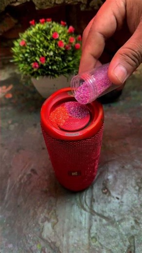 Jbl flip 5 bass test glitter ✨ #shortvideo #speaker #jblbasstest #jbl