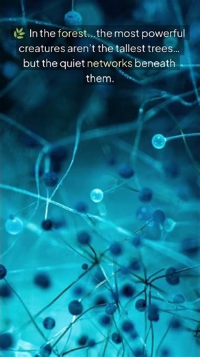 🍄 The Secret Network Beneath Forests.