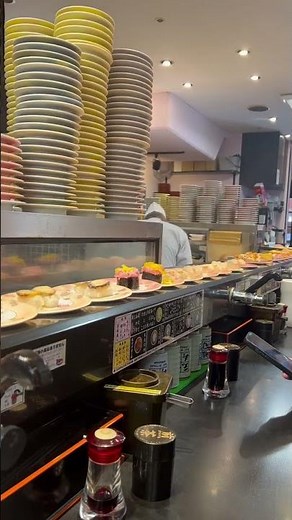 Trying Conveyor Belt Sushi in Japan 🍣 | Revolving Sushi Experience