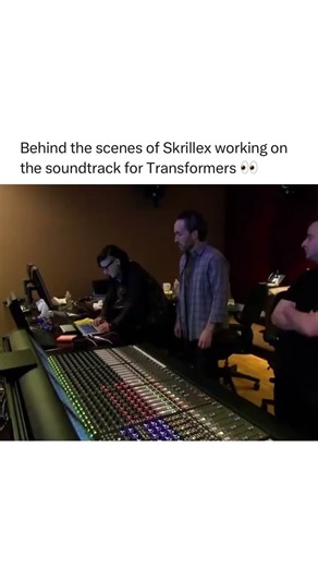 Skrillex in the Studio for Transformers 😳🔥