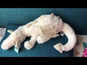 Jellycat snow dragon medium! Lovely soft dragon plush!