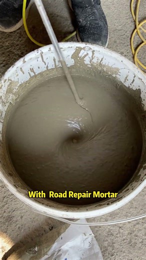 No worries about potholes on the road, quick repair tutorial #repair #construction